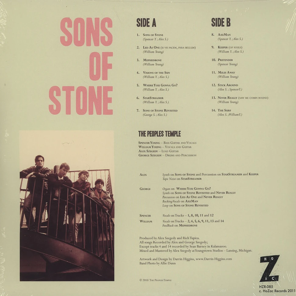 The Peoples Temple - Sons Of Stone