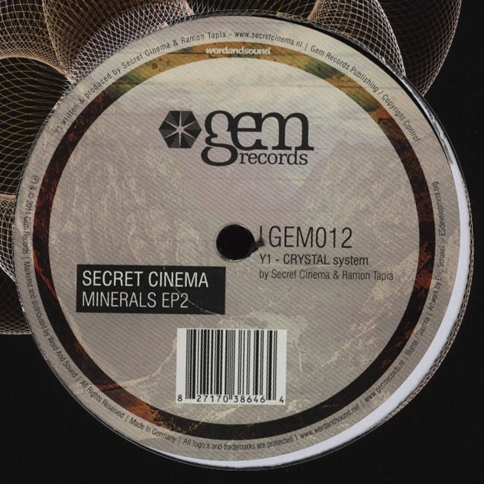 Secret Cinema - Minerals EP 2