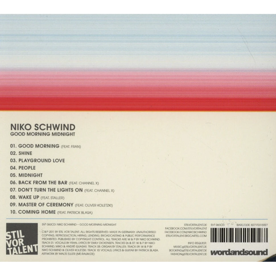 Niko Schwind - Good Morning Midnight