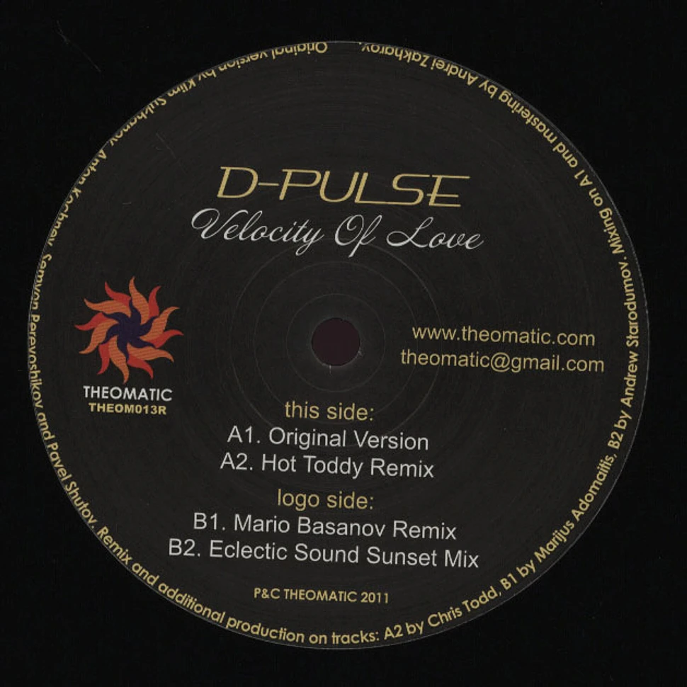 D-Pulse - Velocity Of Love