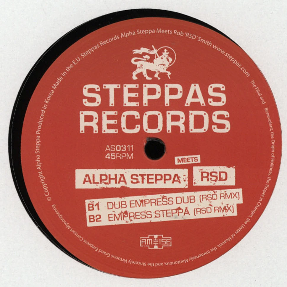 Alpha Steppa Meets RSD - Empress EP