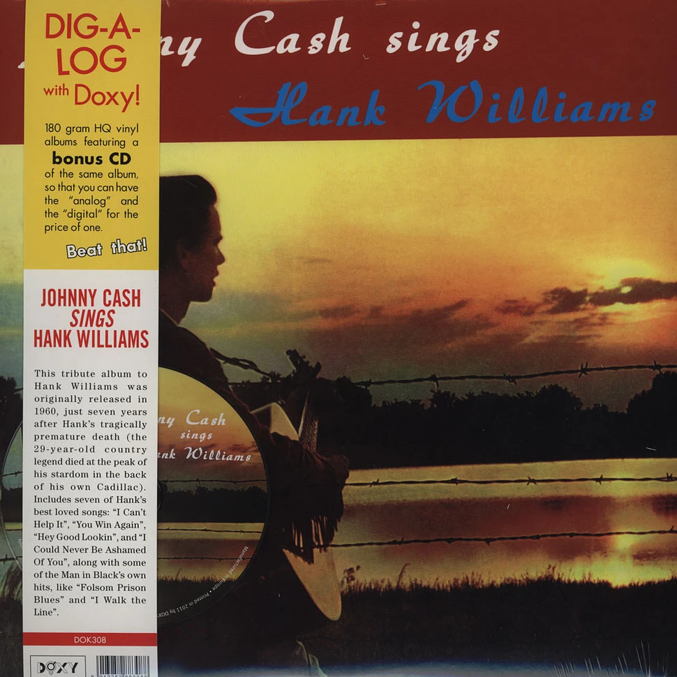 Johnny Cash - Sings Hank Williams And Other Favorite Tunes
