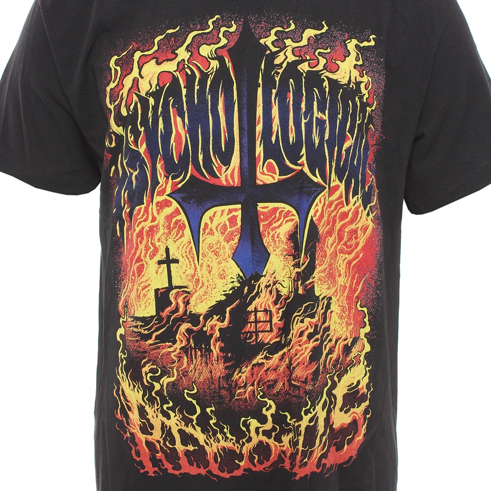 Psycho Logical - Burning Church T-Shirt