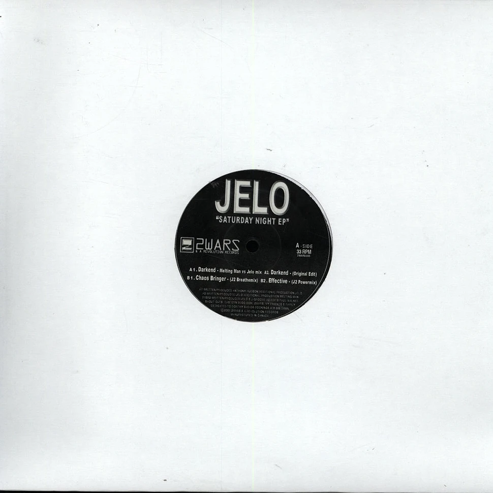 Jelo - Saturday Night EP