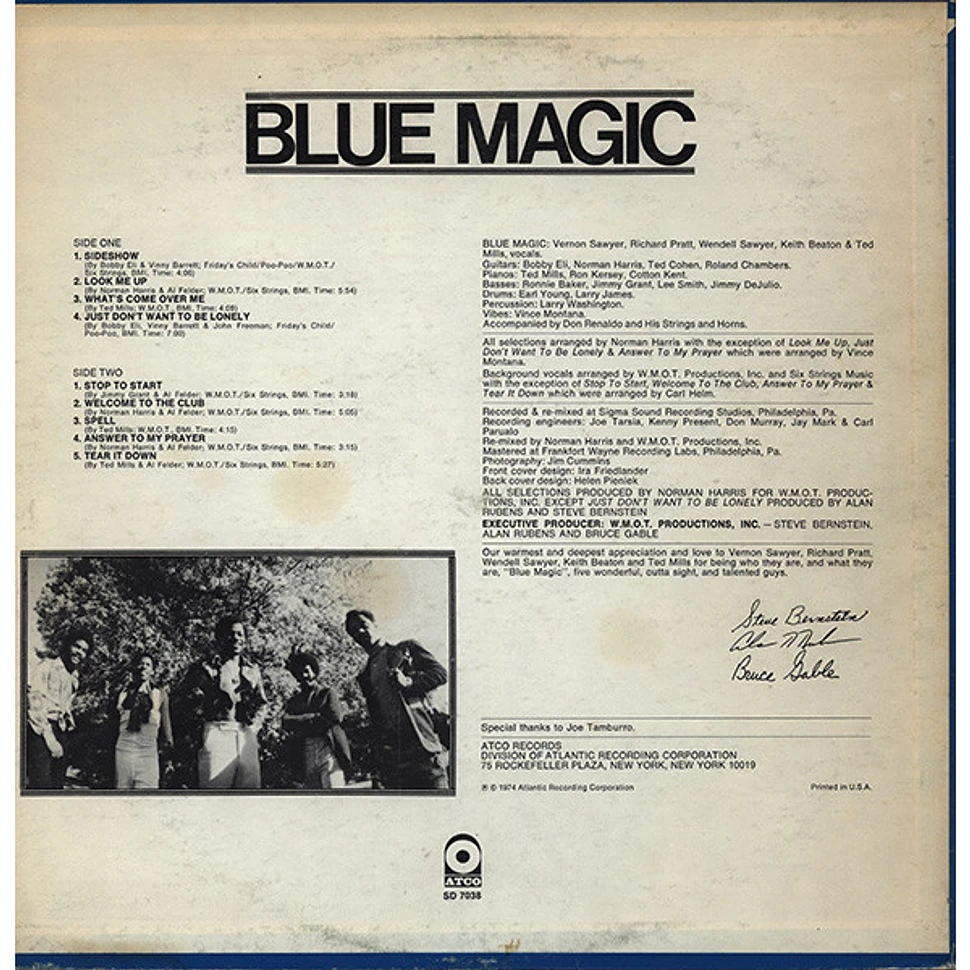 Blue Magic - Blue Magic