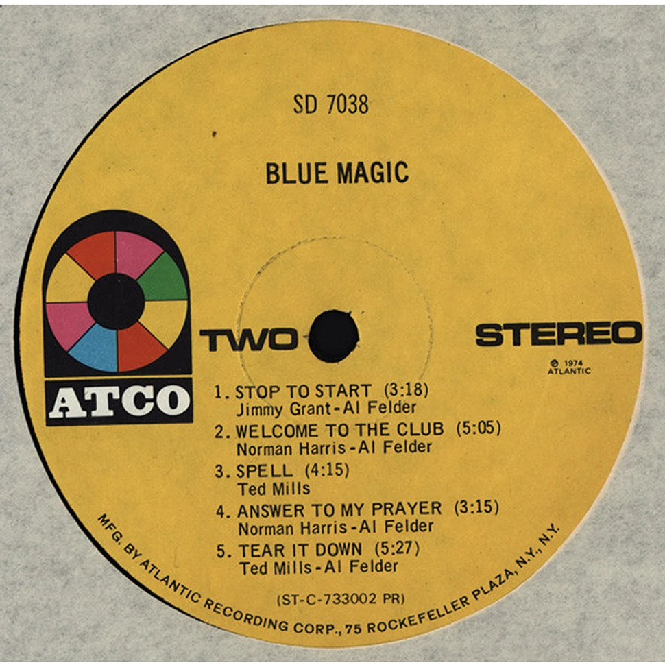 Blue Magic - Blue Magic