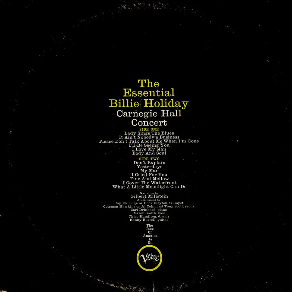 Billie Holiday - The Essential Billie Holiday - Carnegie Hall Concert