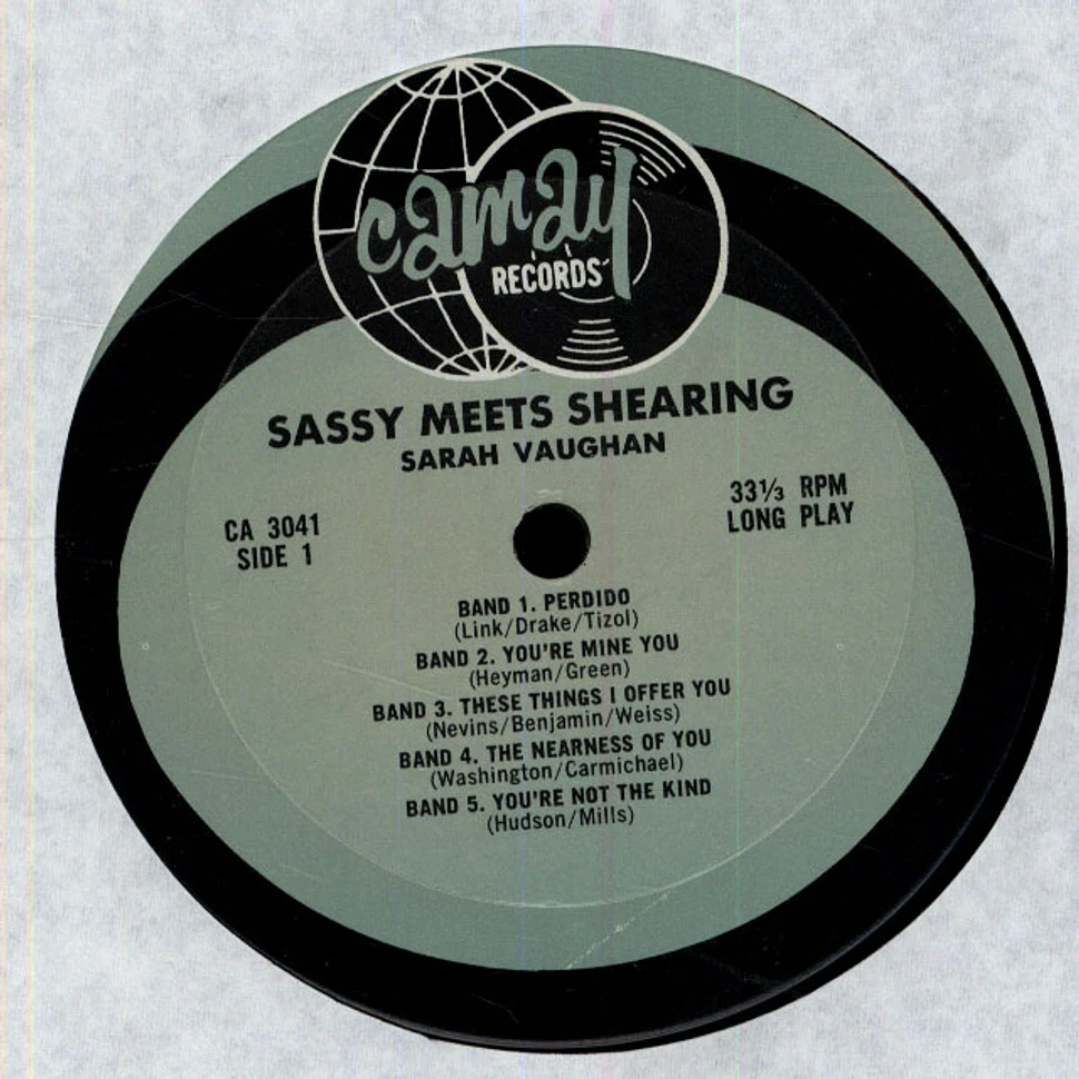 Sarah Vaughan - Sassy Meets Shearing