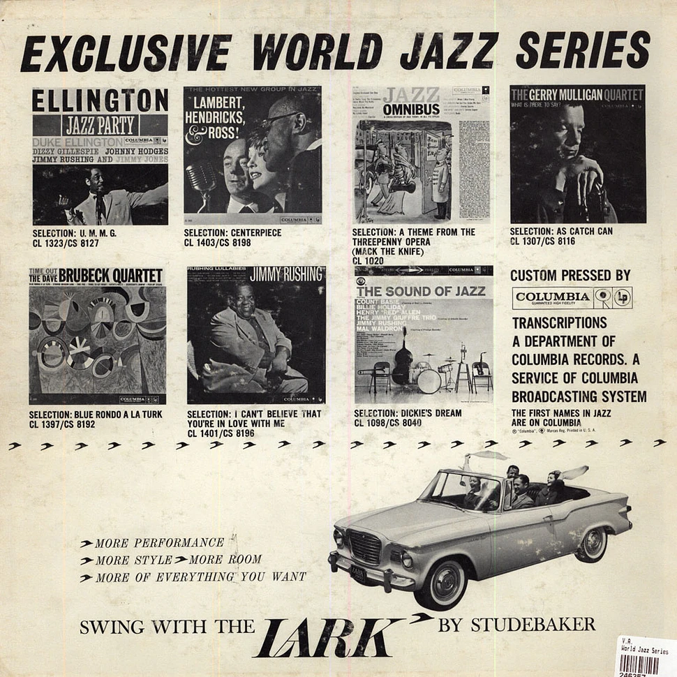 V.A. - World Jazz Series
