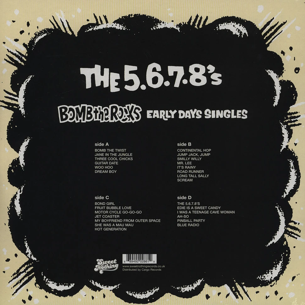 The 5.6.7.8's - Bomb The Rocks: Early Days Singles