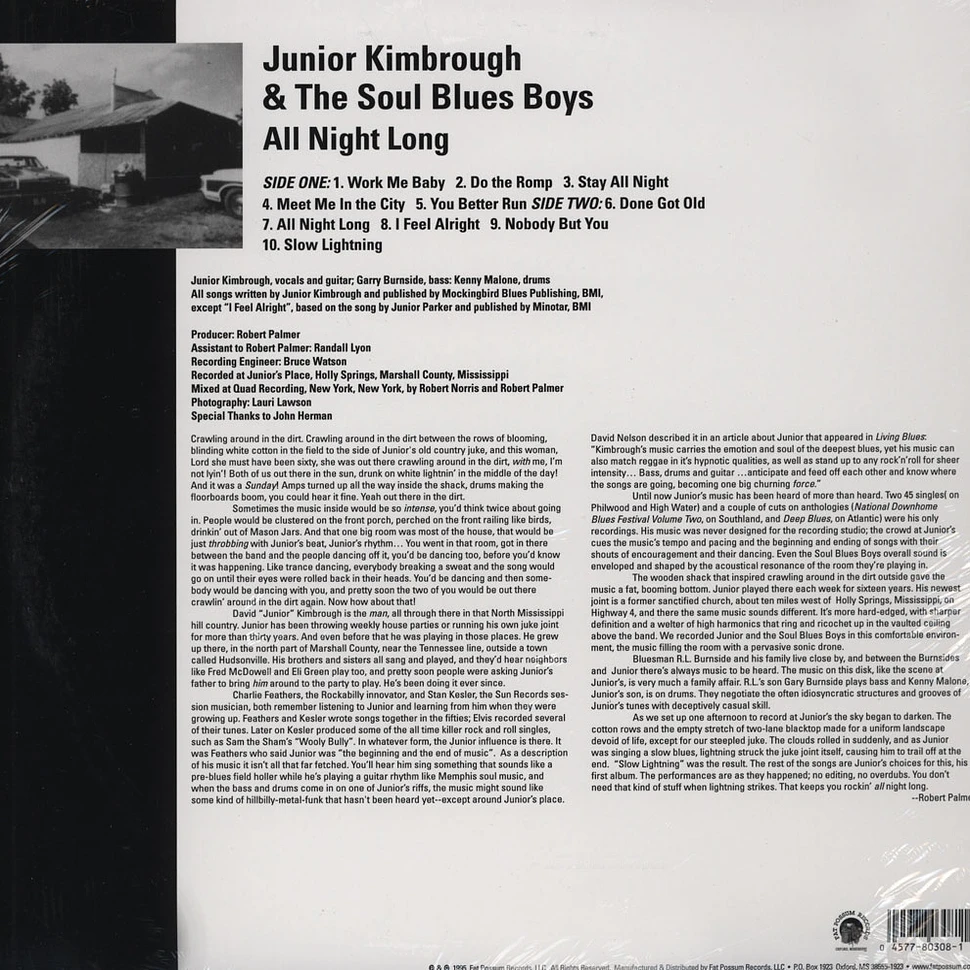 Junior Kimbrough - All Night Long / Soul Blues Boys