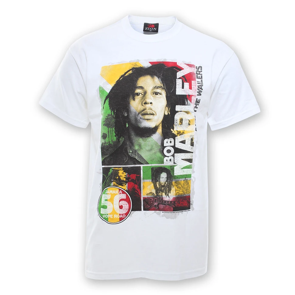 Bob Marley - 56 Hope Road Rasta T-Shirt