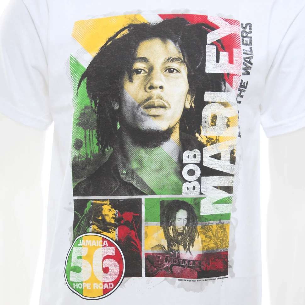 Bob Marley - 56 Hope Road Rasta T-Shirt