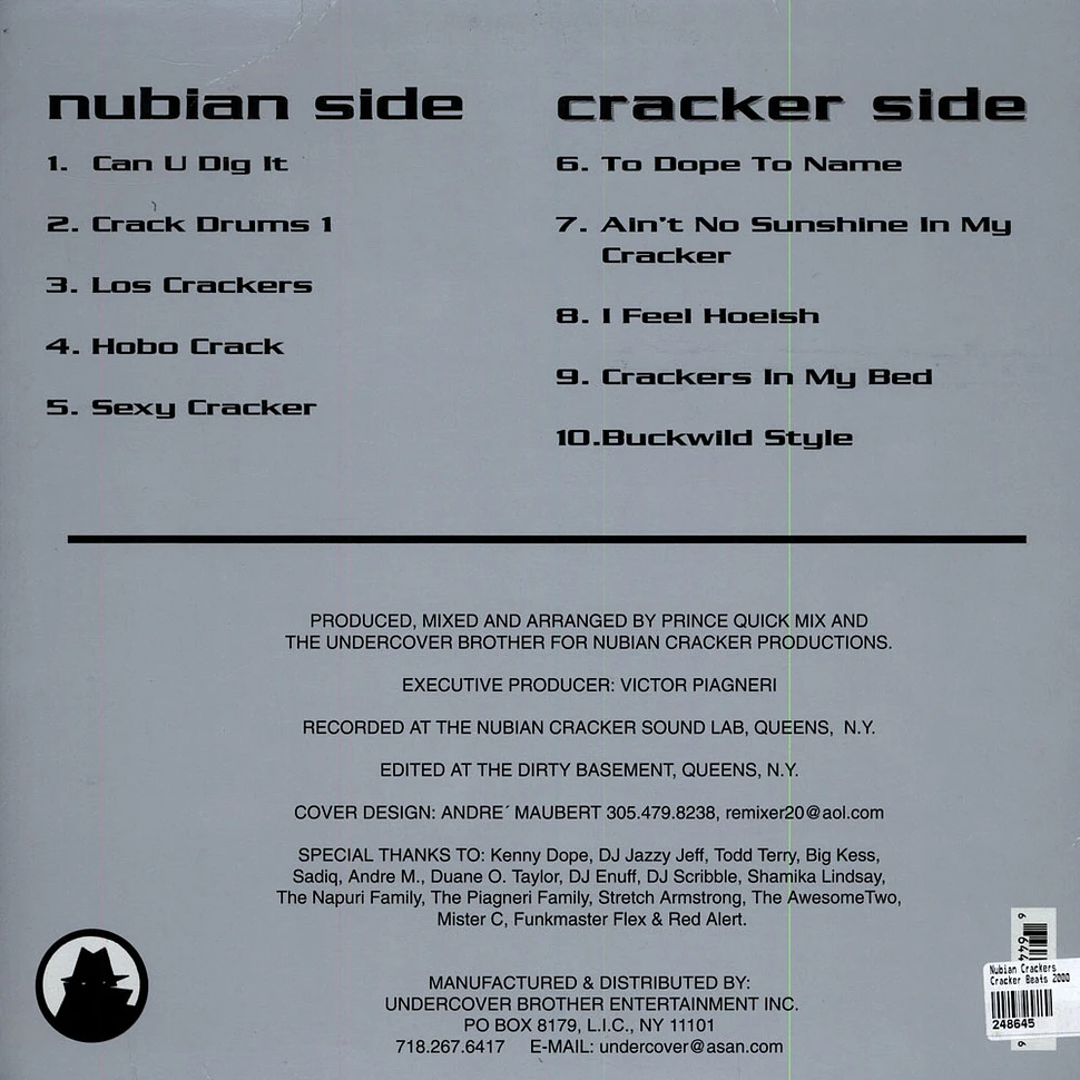 Nubian Crackers - Cracker Beats 2000