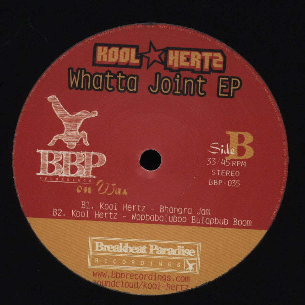 Kool Hertz - Whatta Joint EP