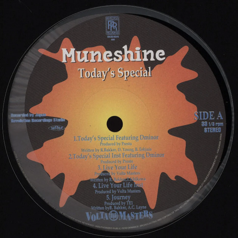 Muneshine - Today's Special Feat. Dminor