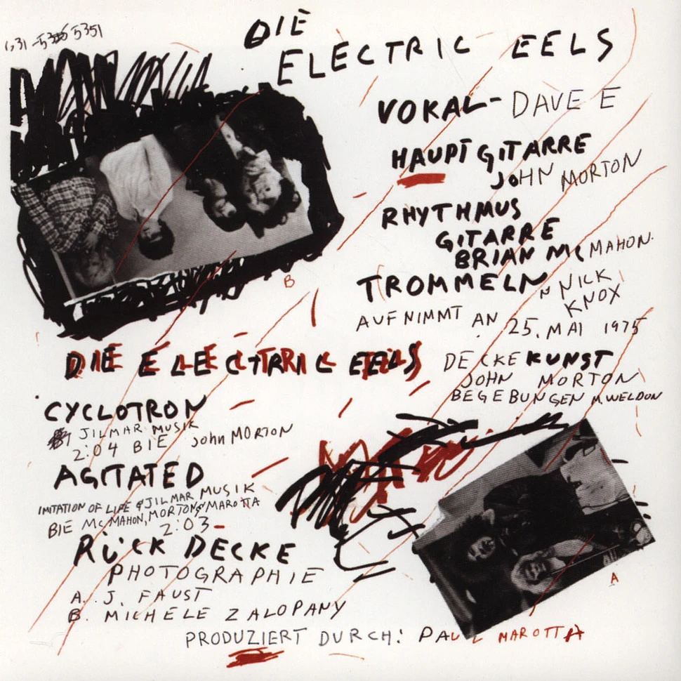 Electric Eels - (I'm So) Agitated