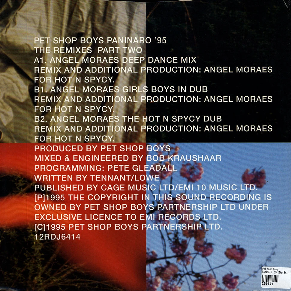 Pet Shop Boys - Paninaro '95 (The Remixes Part Two)