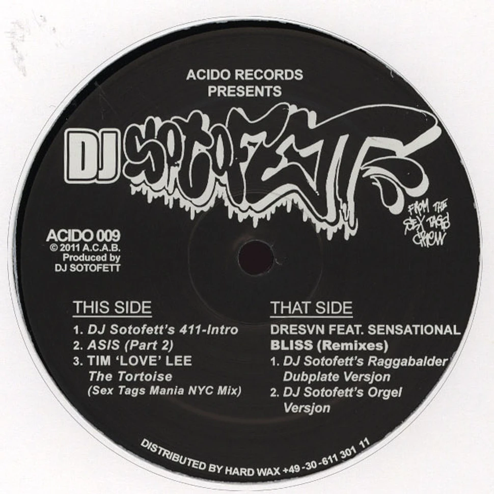 DJ Sotofett - Acido Records presents DJ Sotofett