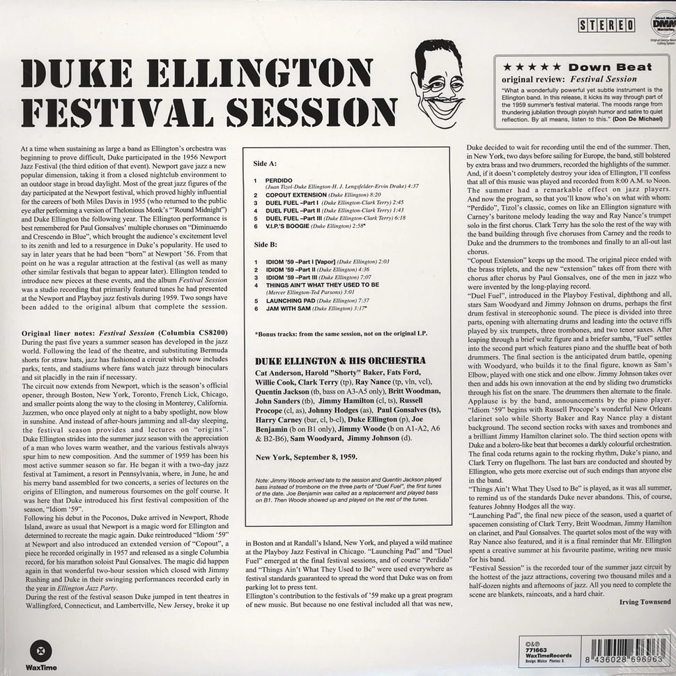 Duke Ellington & His Orchestra - Festival Session