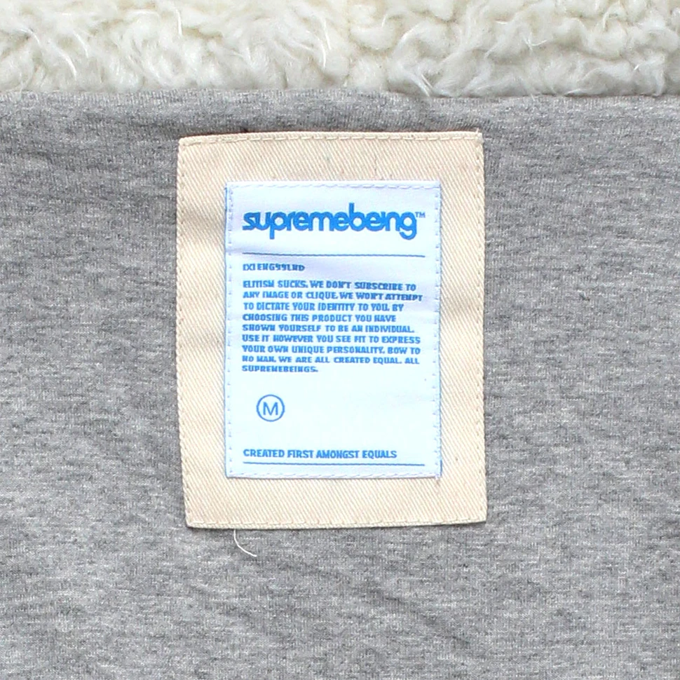 Supremebeing - Barricade Knit Zip Hoodie