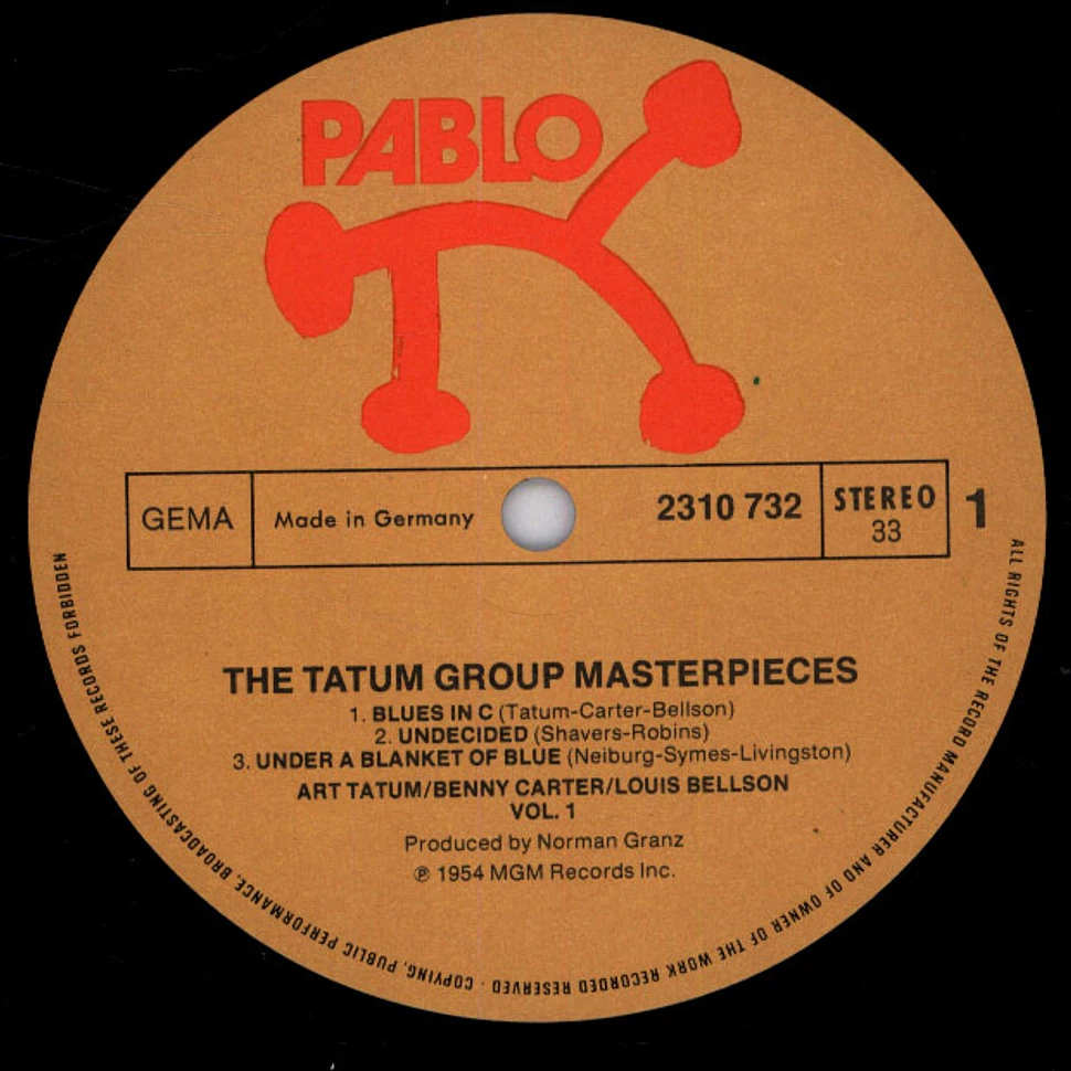 Art Tatum, Ben Webster, Red Callender, Bill Douglass - The Tatum Group Masterpieces