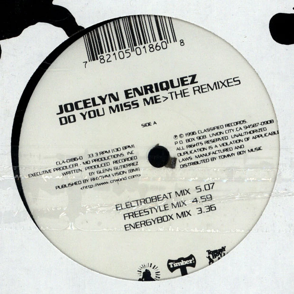 Jocelyn Enriquez - Do You Miss Me The Remixes
