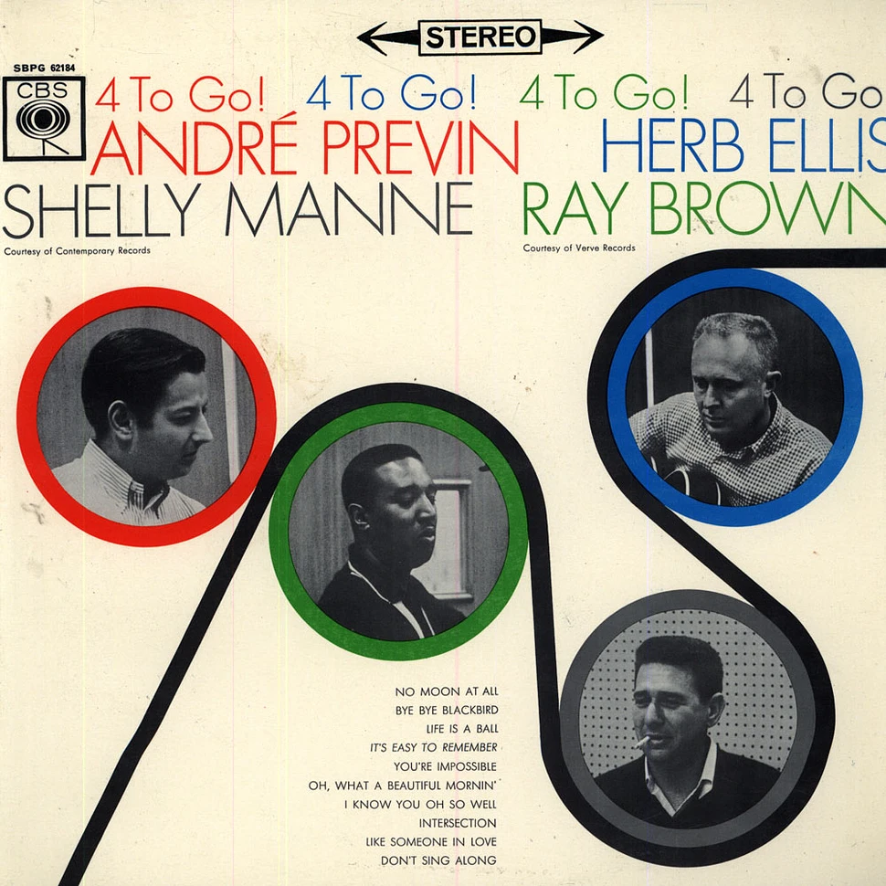 André Previn / Herb Ellis / Shelly Manne / Ray Brown - 4 To Go!