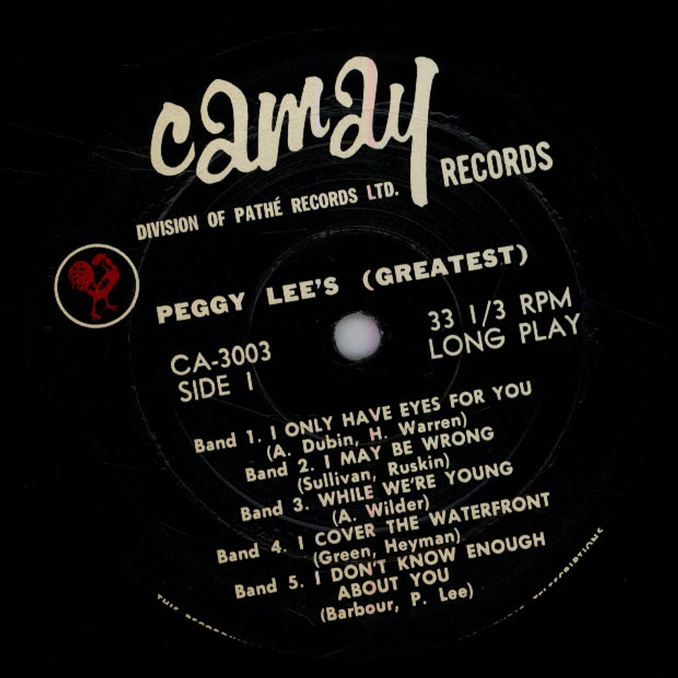Peggy Lee - Peggy Lee's Greatest