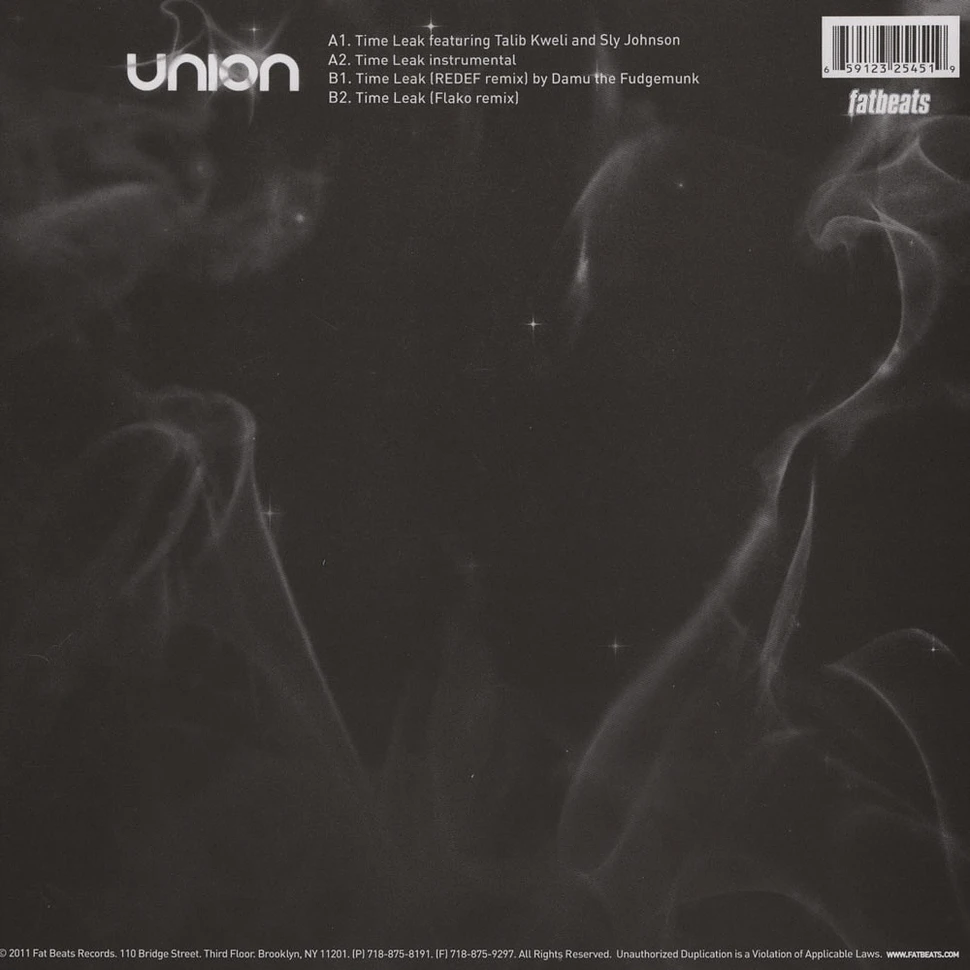 Union Analogtronics - Time Leak feat. Talib Kweli & Sly Johnson