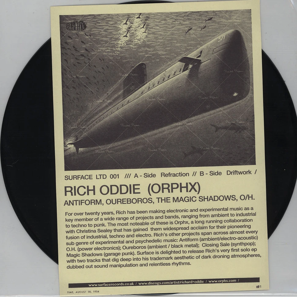 Rich Oddie (Orphx) - Surface Limited 001