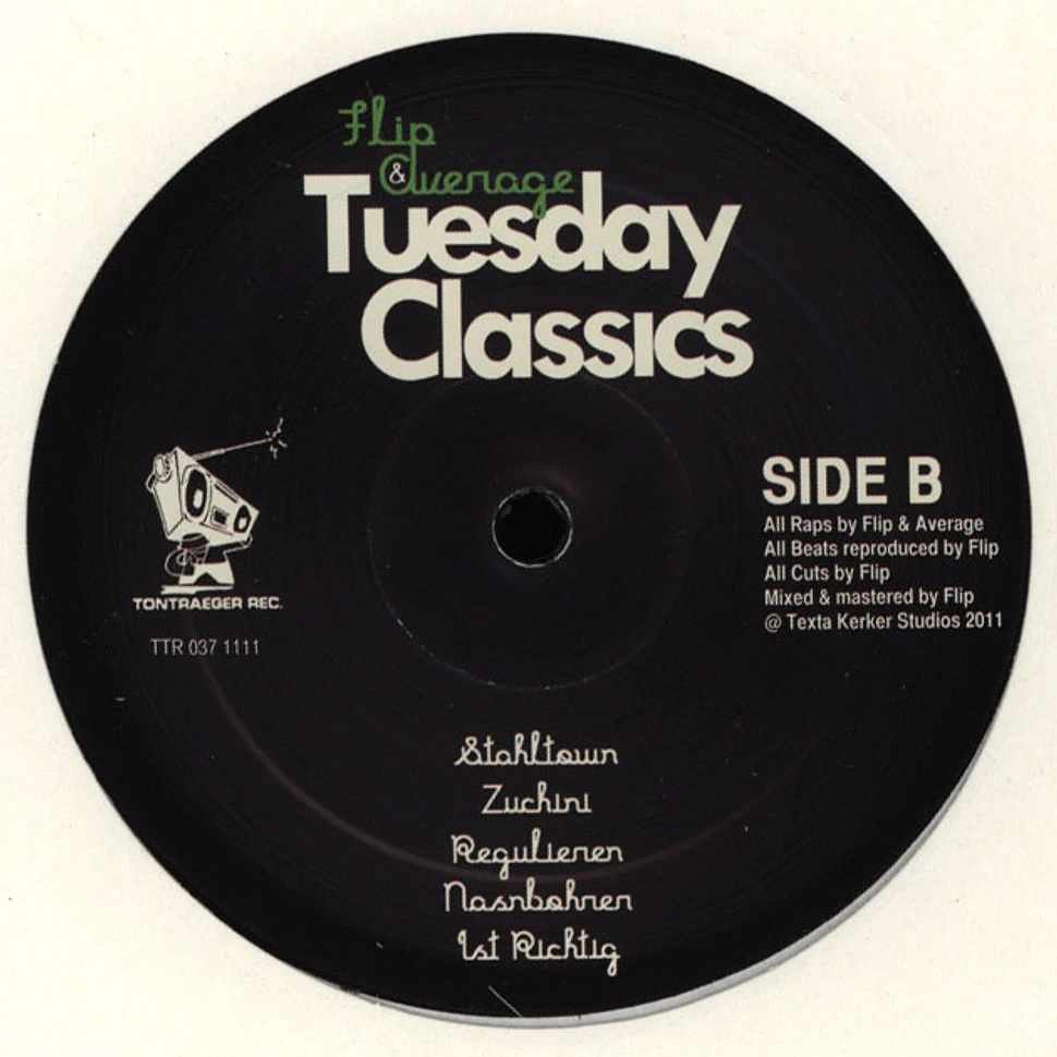 Flip & Average - Tuesday Classics Volume 1 Limited Edition