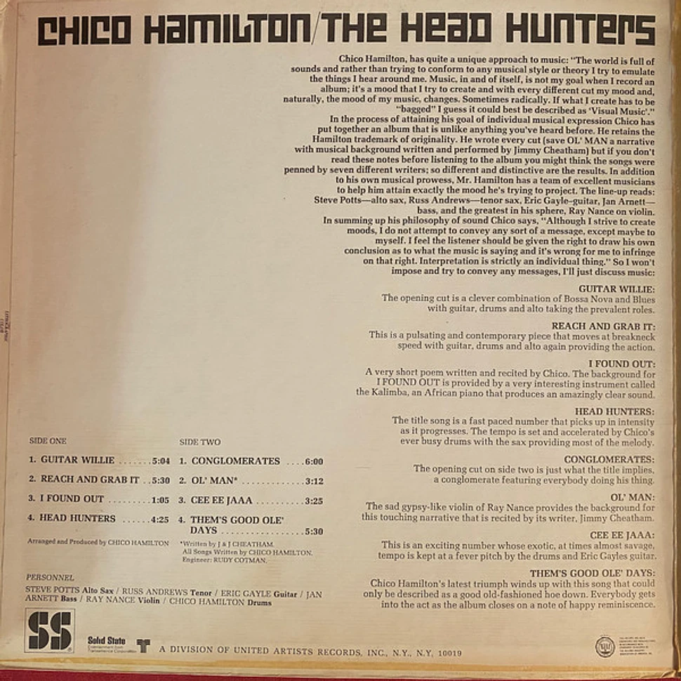 Chico Hamilton - The Head Hunters