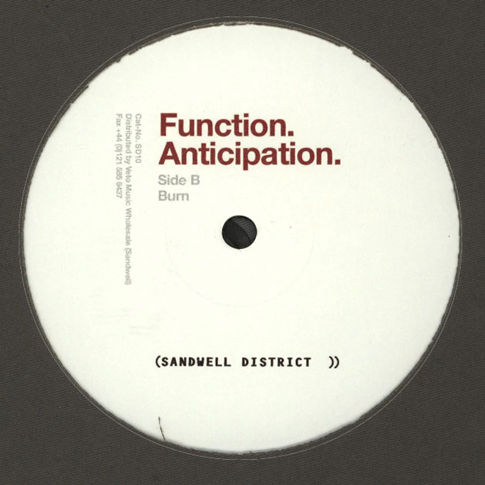 Function - Anticipation