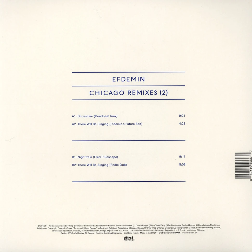 Efdemin - Chicago Remixes 2