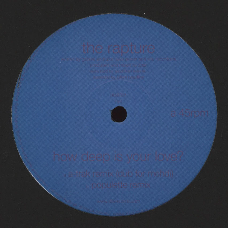 The Rapture - How Deep Is Your Love Remixes