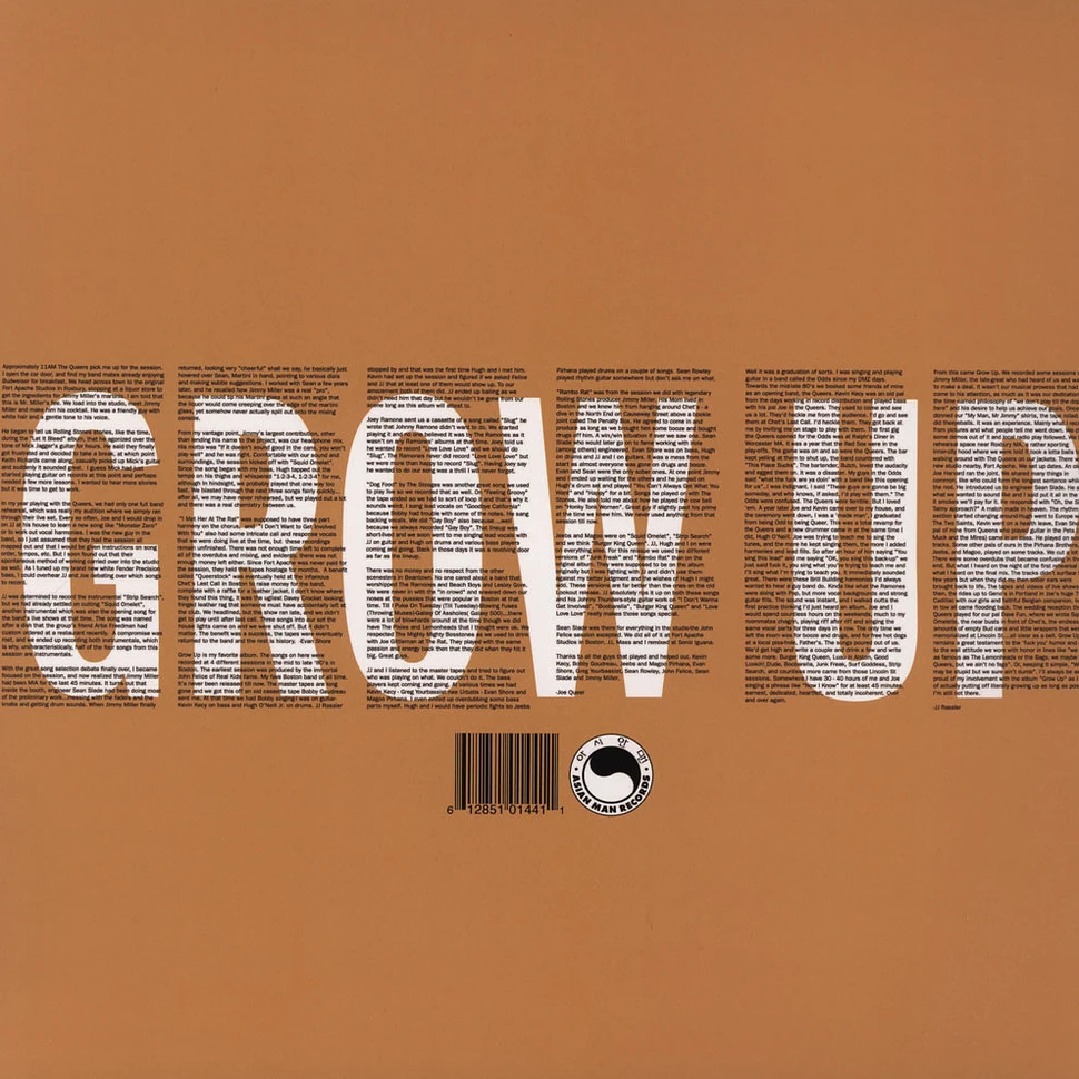 Queers - Grow Up