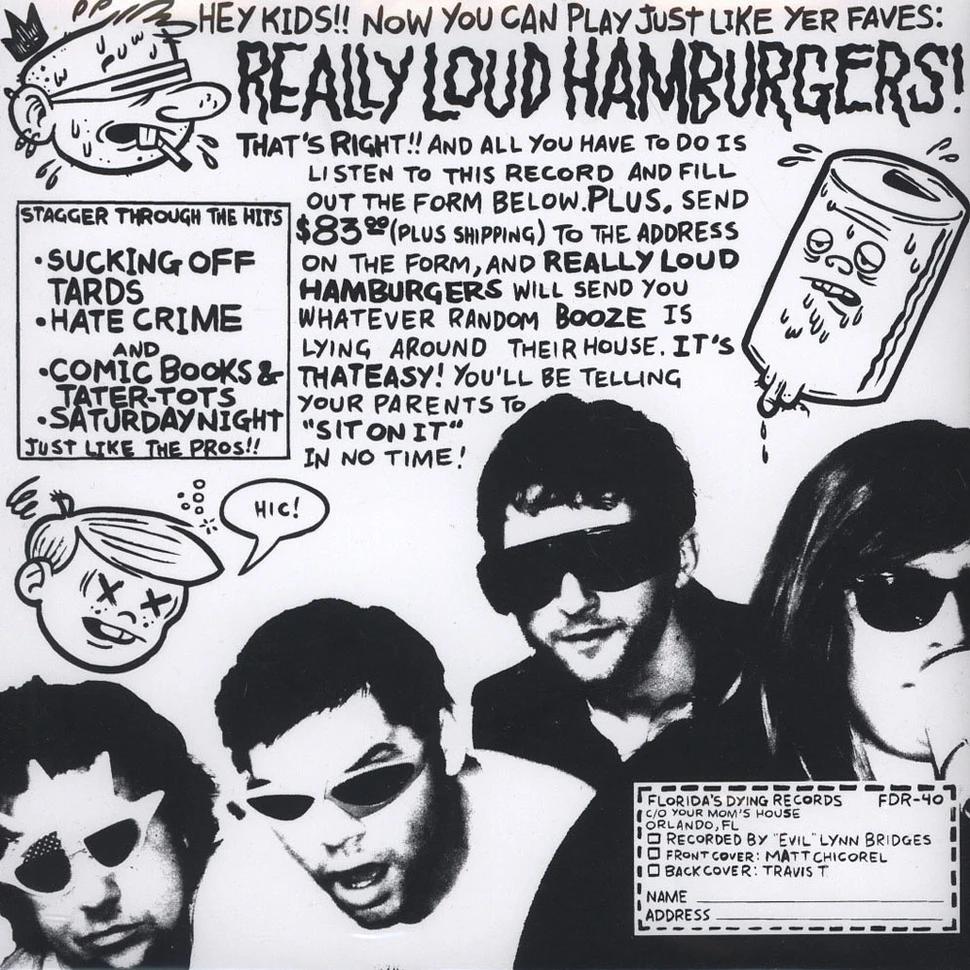 Really Loud Hamburgers - Dudes Who Like Food