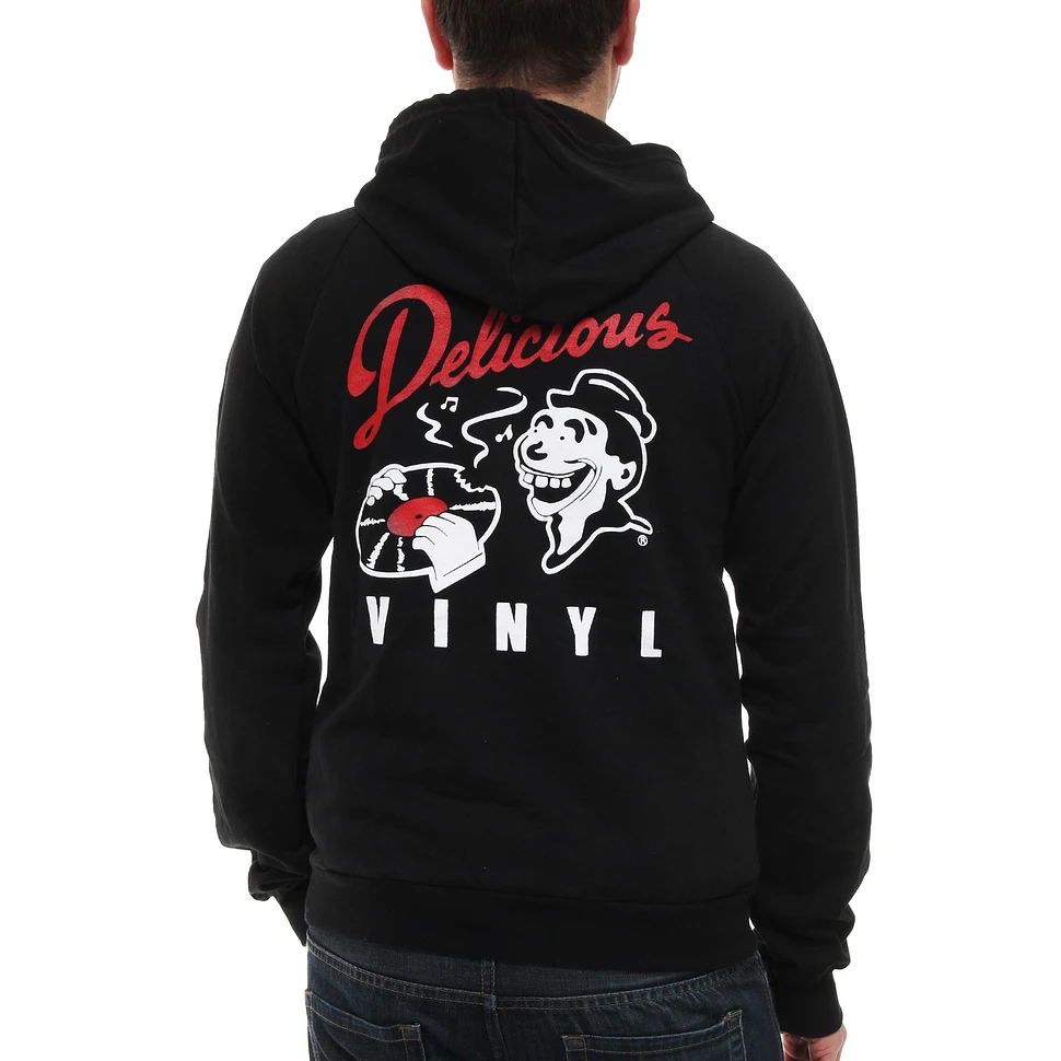 Delicious Vinyl - Logo Zip-Up Hoodie