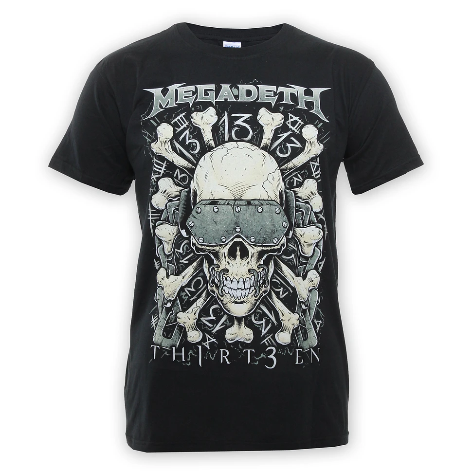 Megadeth - Thirteen Skull T-Shirt