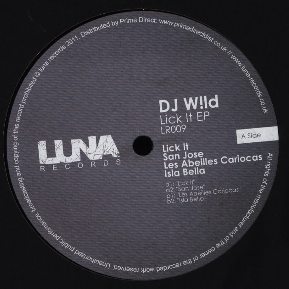 DJ Wild - Lick It EP