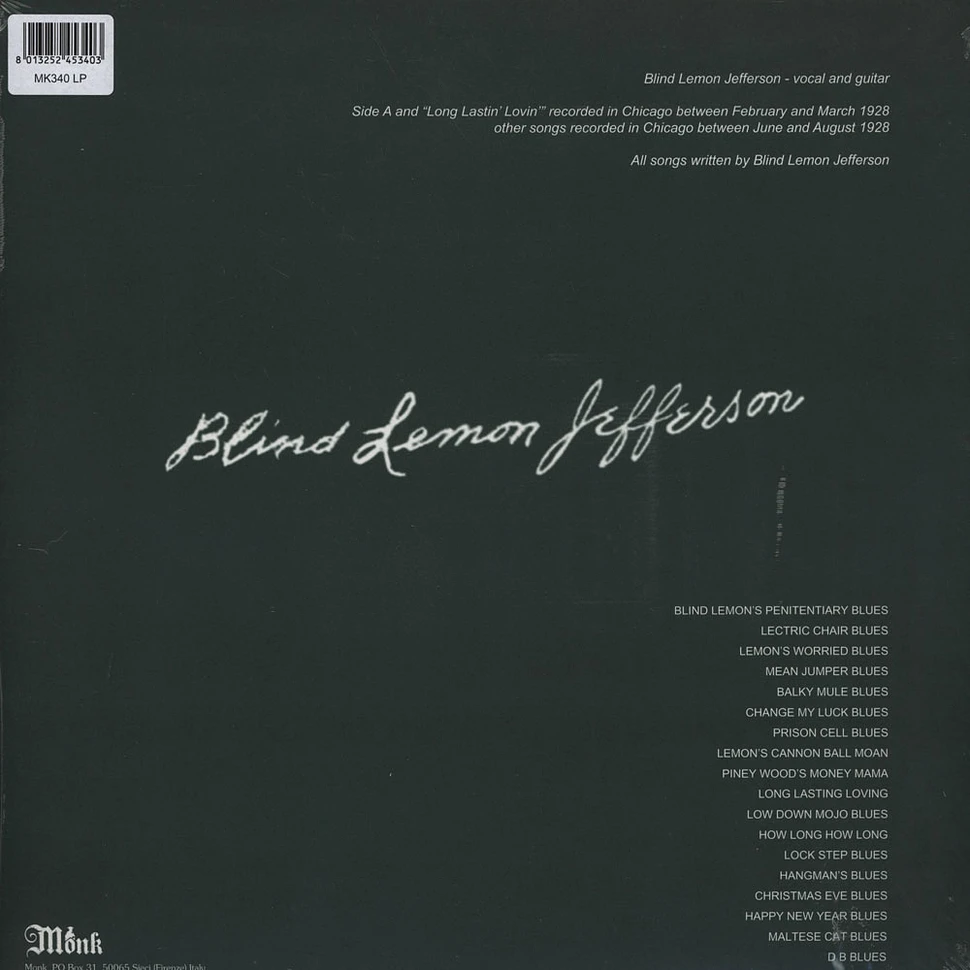 Blind Lemon Jefferson - How Long, How Long Lasting Living