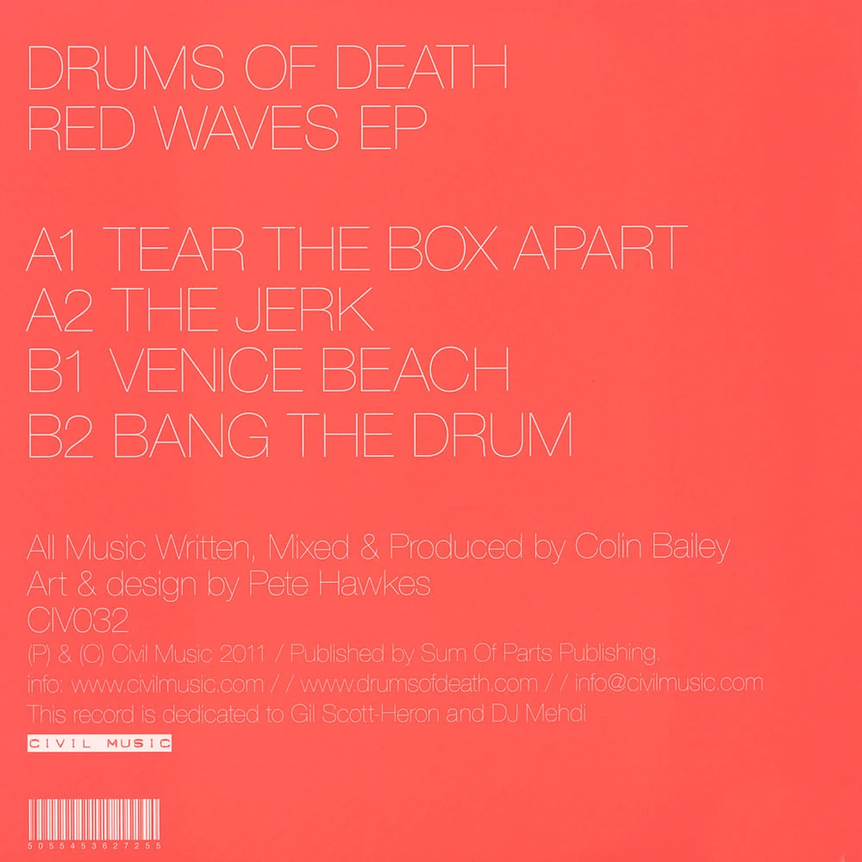 Drums Of Death - Red Waves EP