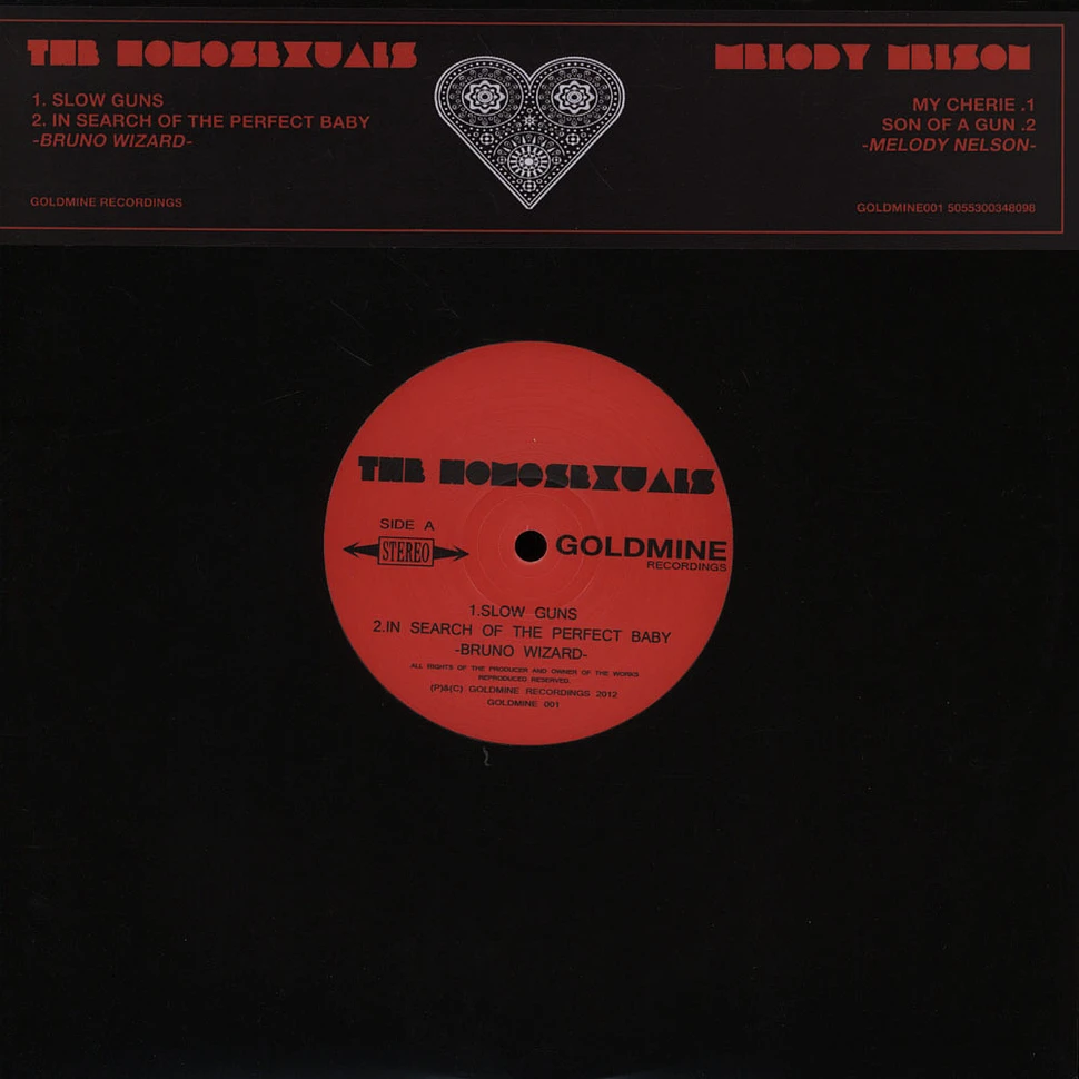 The Homosexuals / Melody Nelson - Split EP