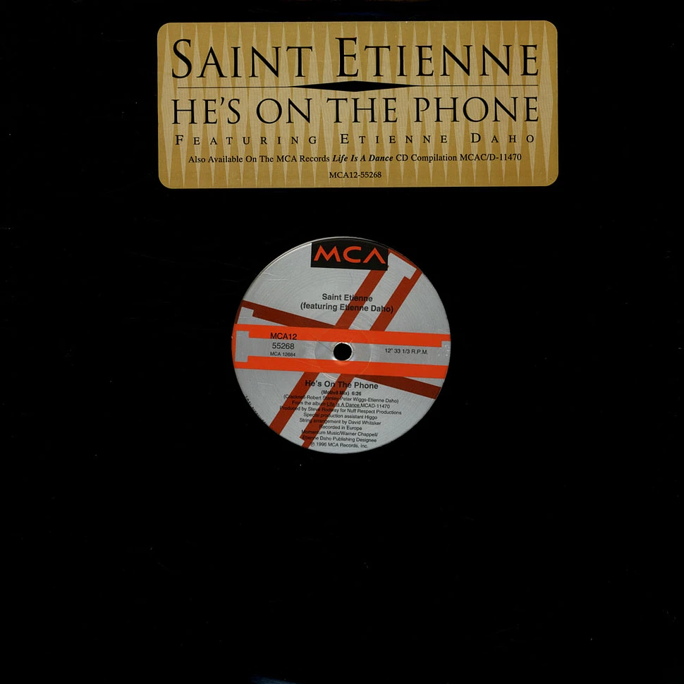 Saint Etienne Featuring Etienne Daho - He's On The Phone