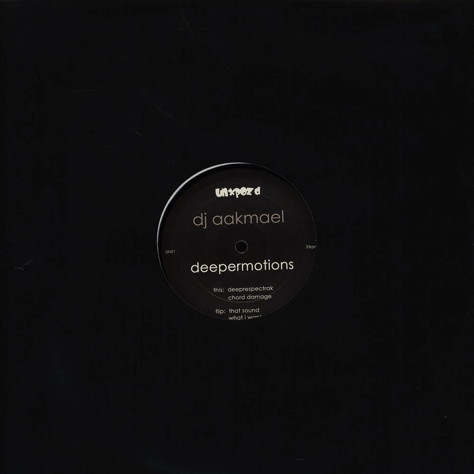 DJ Aakmael - Deepermotions