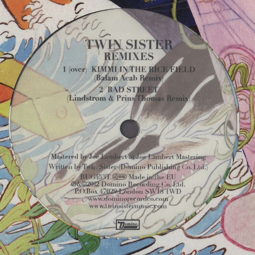 Twin Sister - Kimmi In The Rice Field / Bad Street Remixes