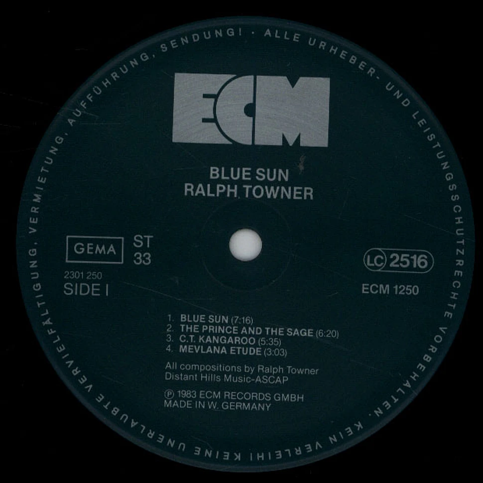 Ralph Towner - Blue Sun