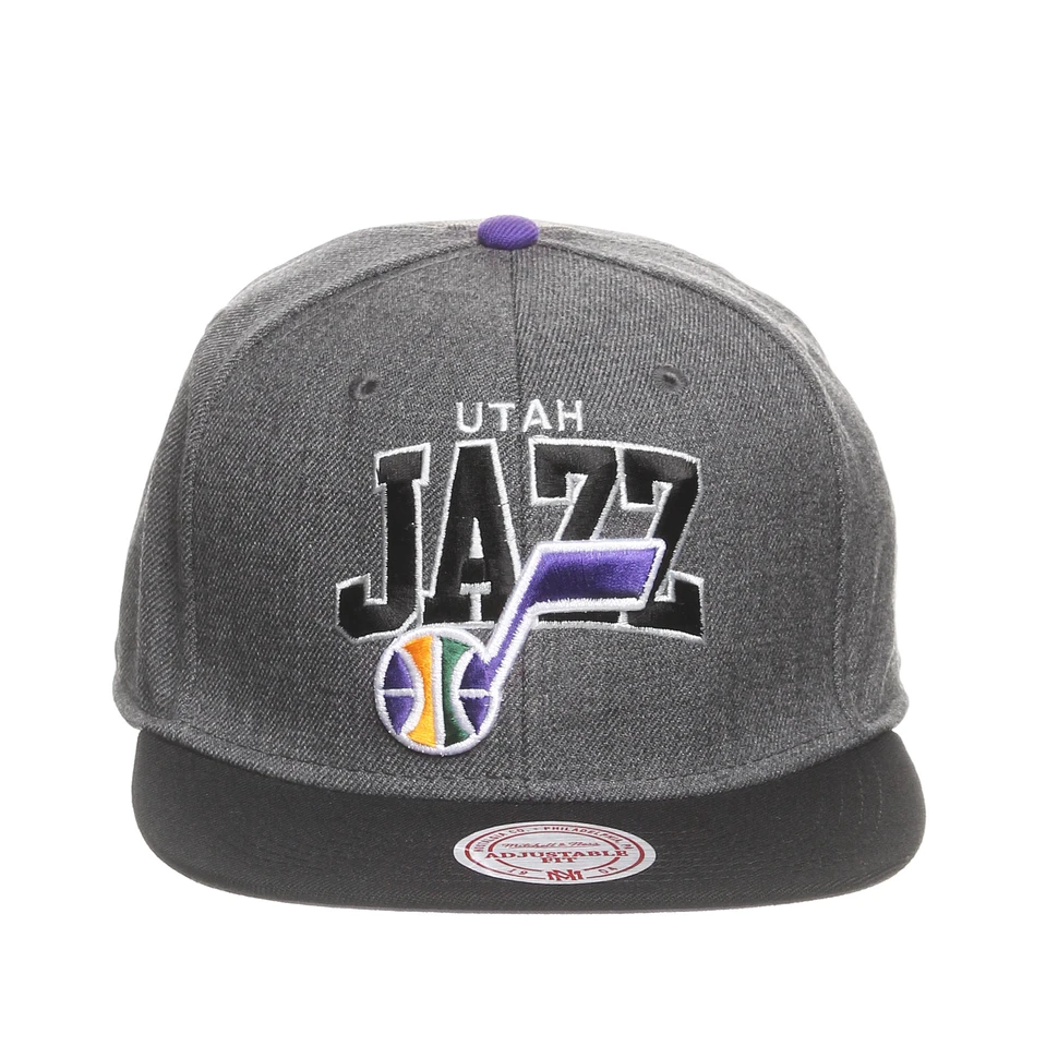 Mitchell & Ness - Utah Jazz NBA Arch W/Logo G2 Snapback Cap