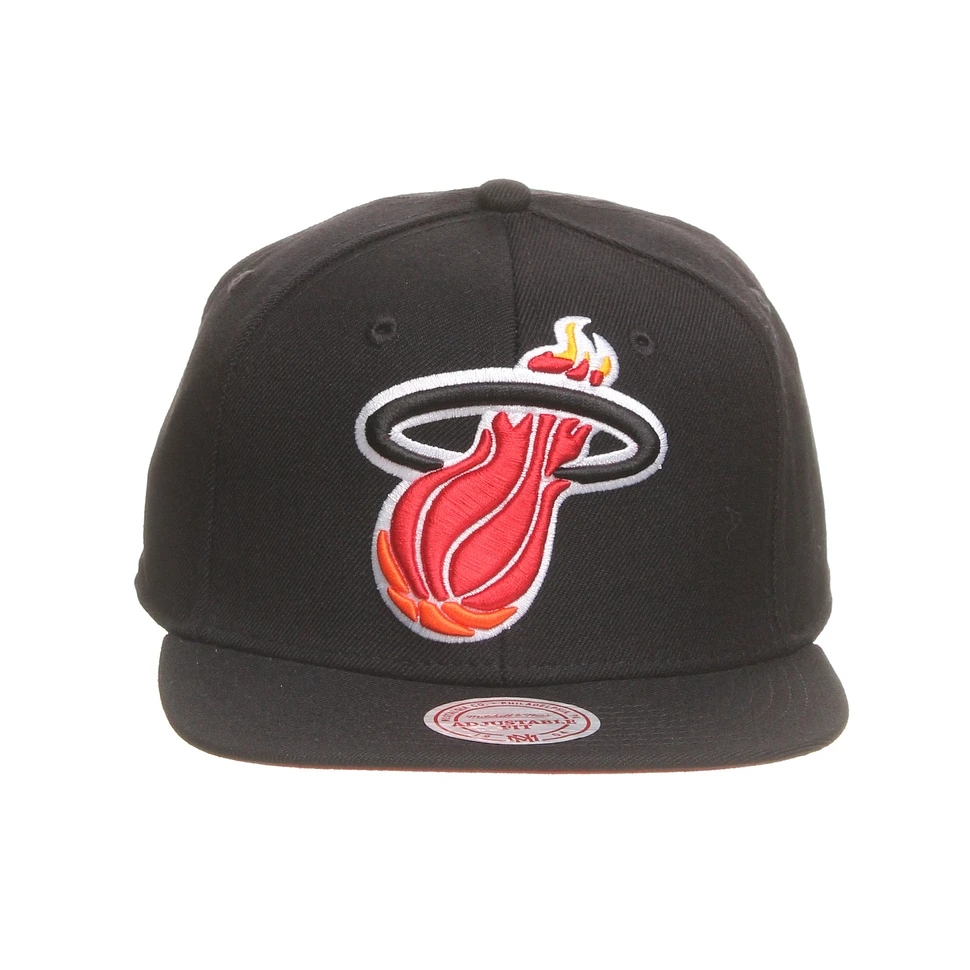 Mitchell & Ness - Miami Heat NBA XL Logo Snapback Cap